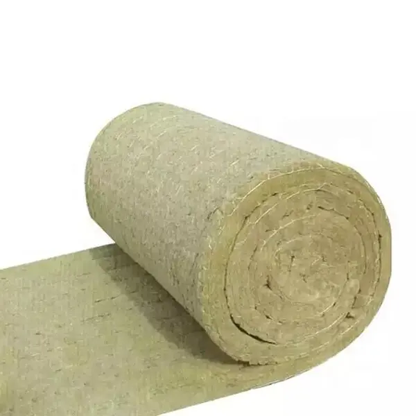 High density rock wool felt mineral rock wool insulation blanket for metal pipe
