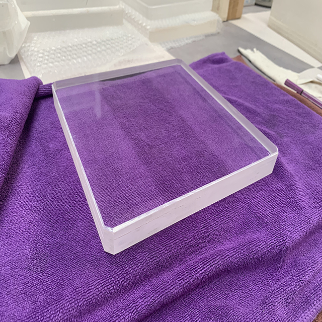 Transparent uv quartz glass plate clear quartz plate glass