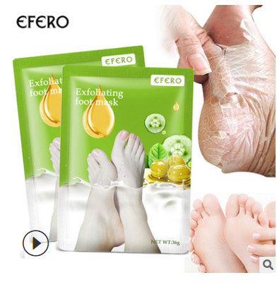 Отшелушивающая Маска EFERO для ног, средство для удаления мозолей, оливковая увлажняющая питательная маска для ног