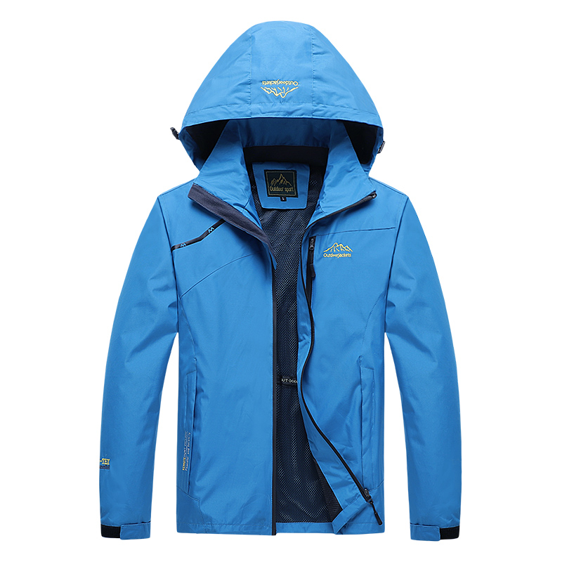 Winter Outdoor Wear Waterproof Jackets Zipper Hoody Waterproof Jacket casual jacket