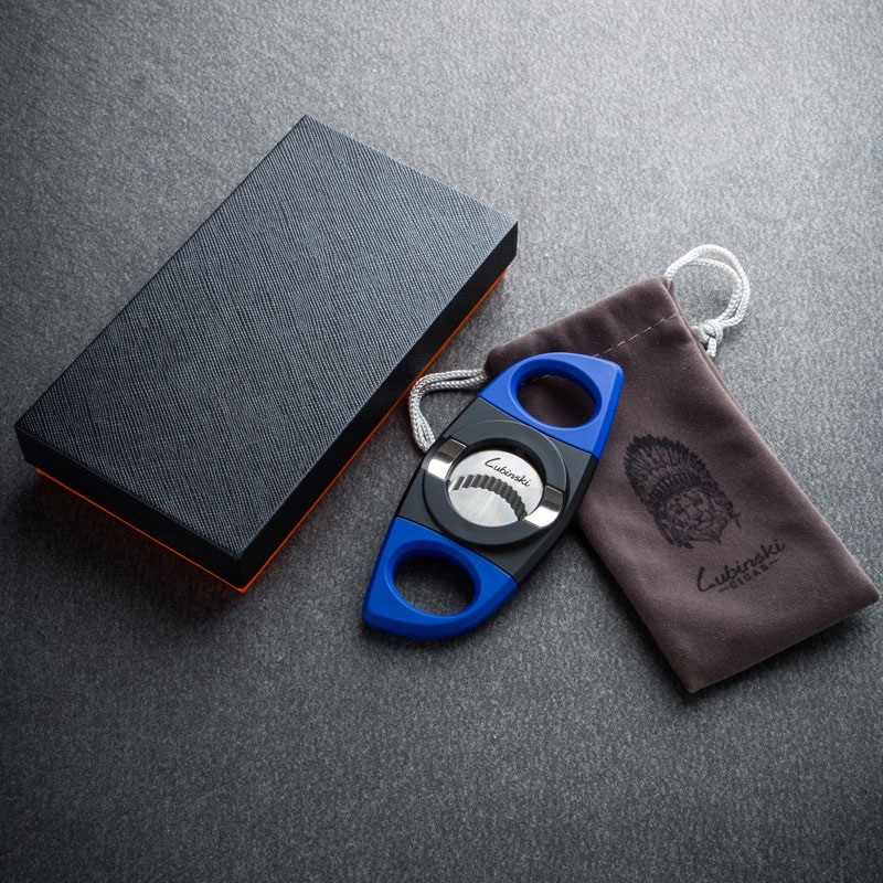 Maywaysky Black Stainless Steel Cigar Cutter Luxury Set Custom Logo Cigar Scissor