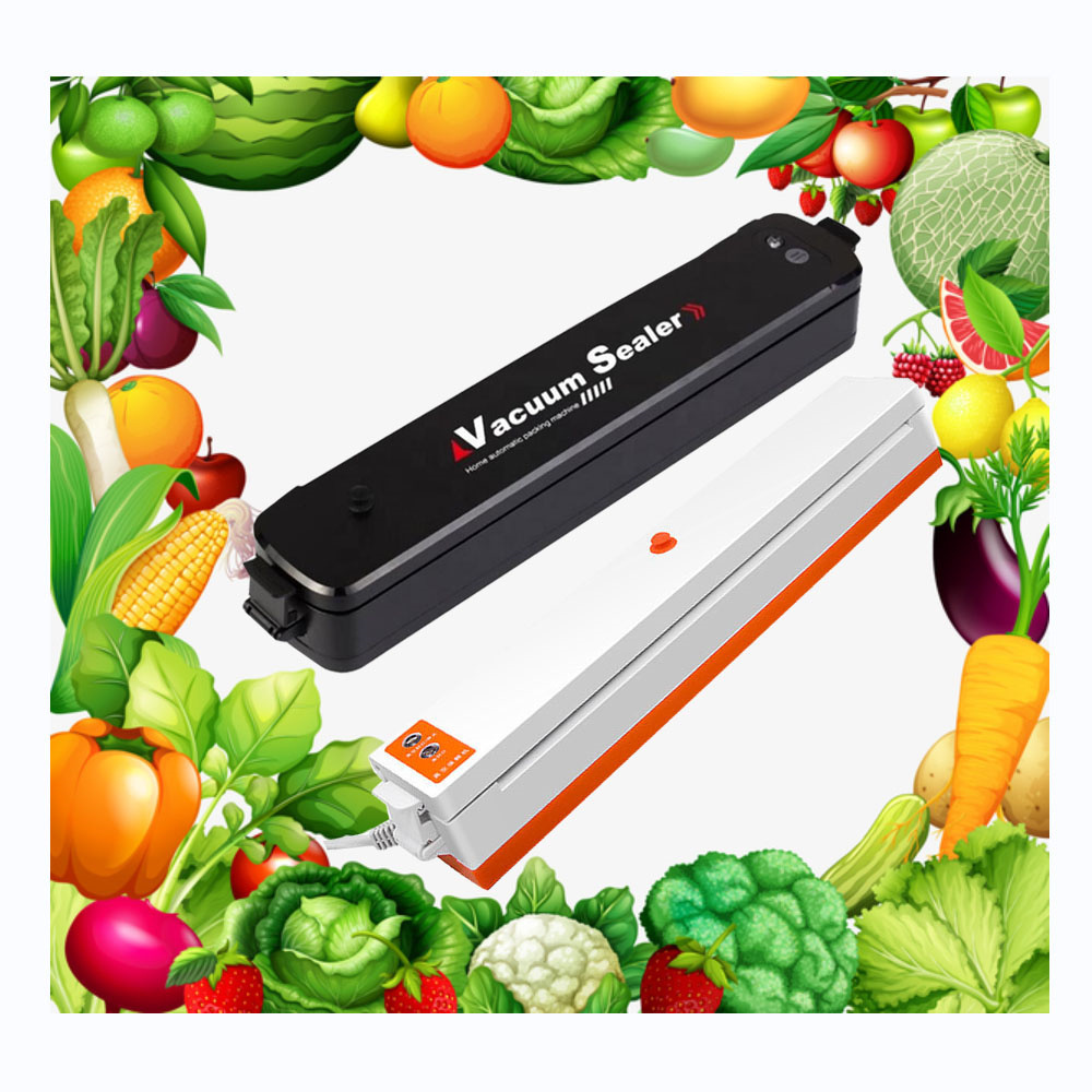 Вакуумный упаковщик пищевых продуктов для дома, кухни, пакеты для сохранения пищи, автоматическая вакуумная упаковочная машина для пищевых продуктов, в комплекте 10 пакетов