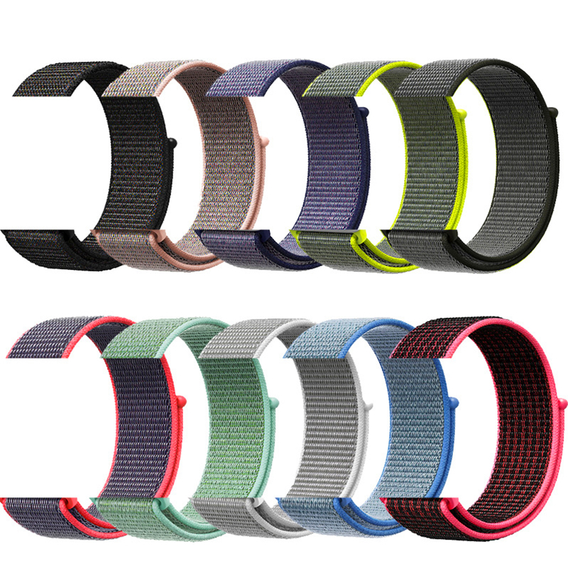 Ремешок нейлоновый для Apple Watch series 1/2/3/4/5, 42 мм, 38 мм