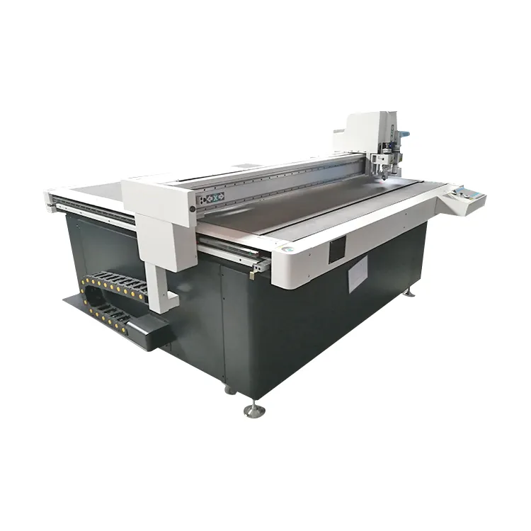 Flatbed cutter with creasing and cutting cutter plotter die cutting machine for sticker labels