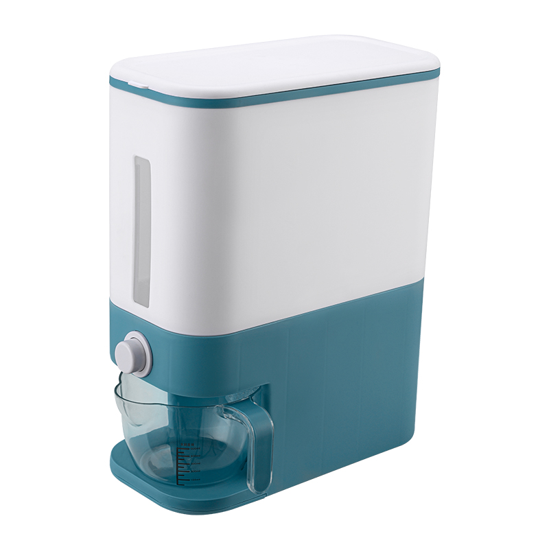 Grains storage box automatic dispenser