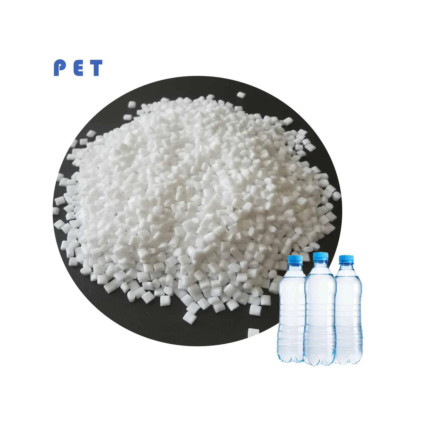 PET resin bottle grade raw material 0.80 for water bottle, transparent plastic sheets