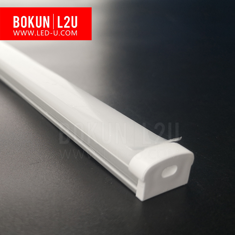 BOKUN L2U профиль для поверхностного монтажа алюминиевая светодиодная полоса профиль канал для настенного монтажа светодиодная полоса