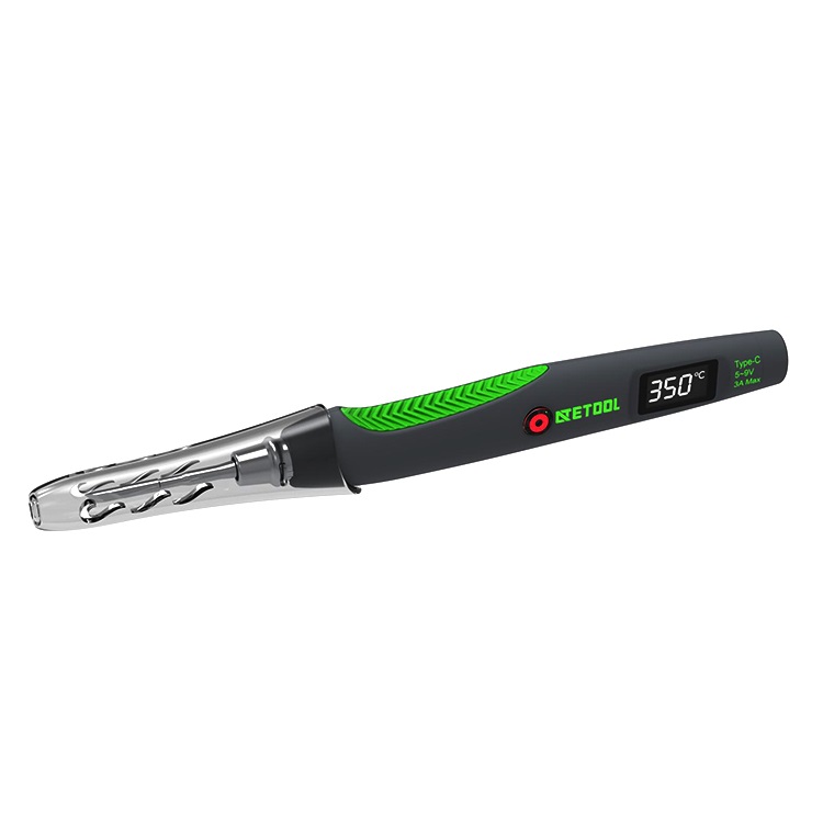 Цифровой паяльник 30 Вт мощность и порт USB Type-C сенсорный контроль температуры сварочный паяльник
