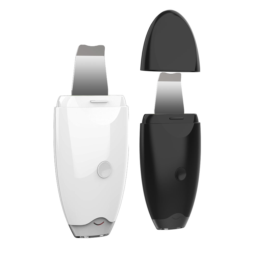 Hot selling professional facial spatula blackhead remover skin scrubber ultrasonic peeling