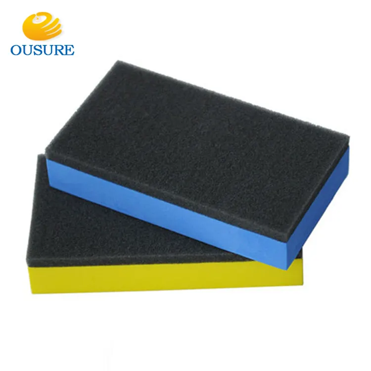 Car Ceramic Coating Sponge Automobiles Glass Nano Wax Coat Applicator Pads Sponges for auto waxing polishing