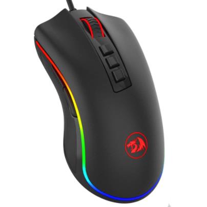 M711 Кобра игровой коврик для мыши 16,8 миллионов RGB цвет подсветки 10000 точек/дюйм регулируемый удобный захват 7-ми программируемых кнопок