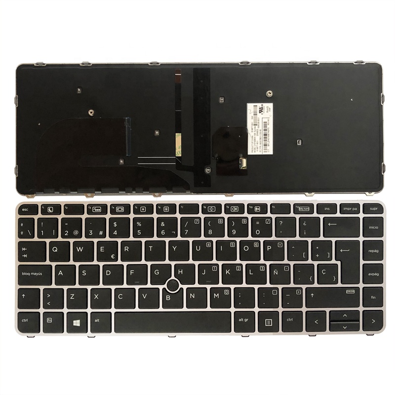 Новая сменная Клавиатура для ноутбука Hp Elitebook 840 G3 848 G3 745 G3 с подсветкой испанская клавиатура для ноутбука