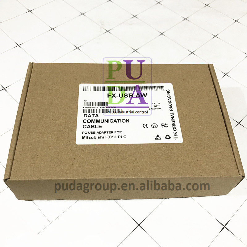 Наличные товары для нового Mitsubishi PLC Кабель для программирования FX-USB-AW гарантия 1 год низкая цена FX-USB-AW