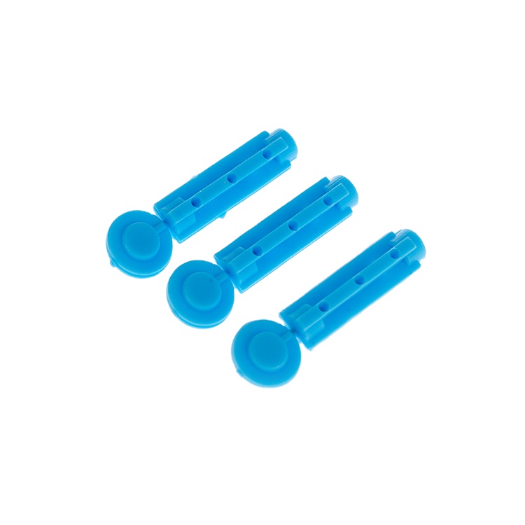 Twist type blood lancet sterile flat blood pricking needle and twisting blood needle
