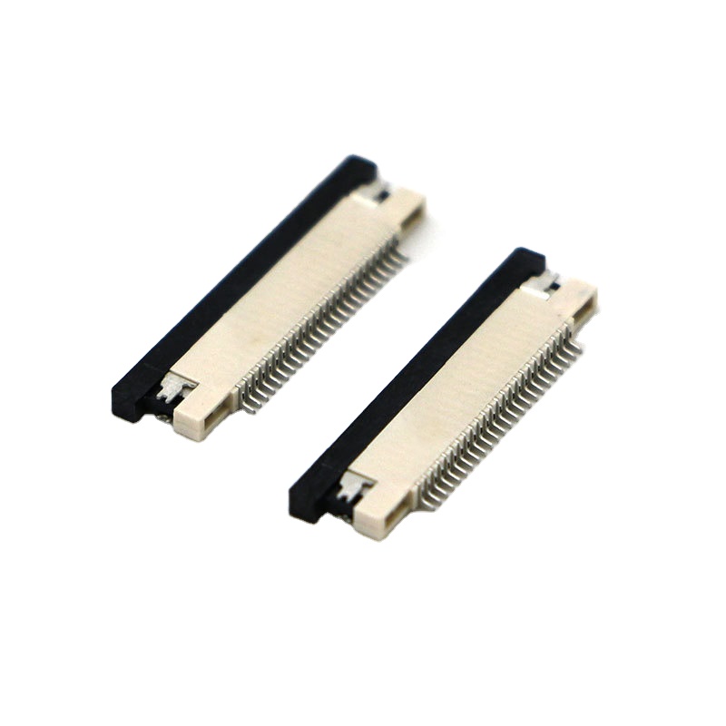 0.5mm Pitch FPC/FFC Connector 24Pin Top Contact SMT Slide Lock H=1.2mm FPC Connectors