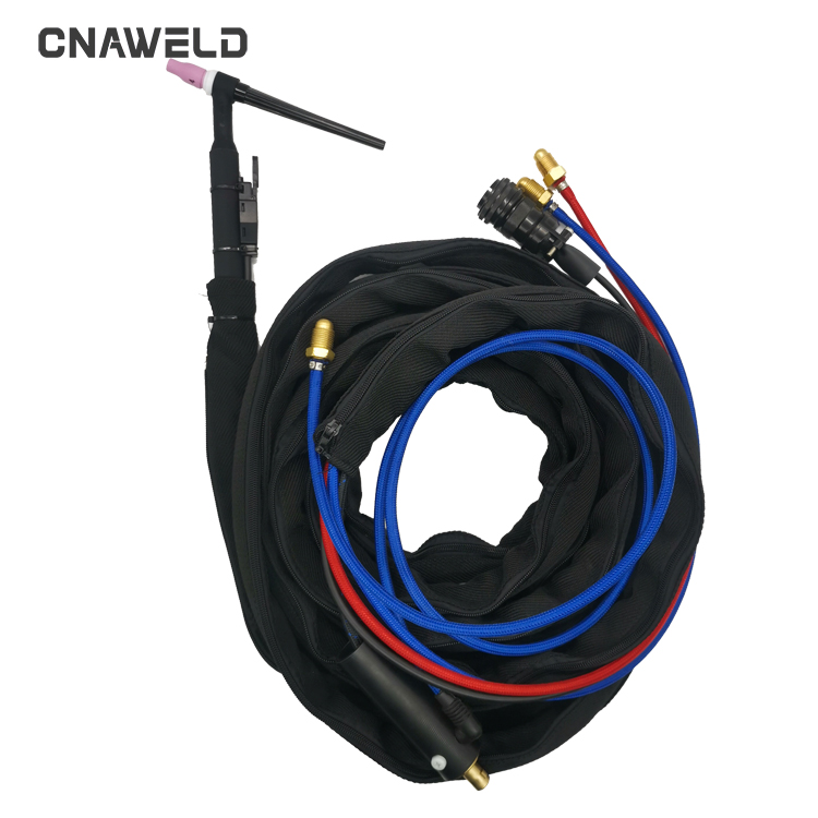 CNAWELD WP-20 WP20TIG Сварочная горелка с водяным охлаждением, вольфрамовая аргоновая дуговая Сварочная горелка для быстрого соединения типа мельницы