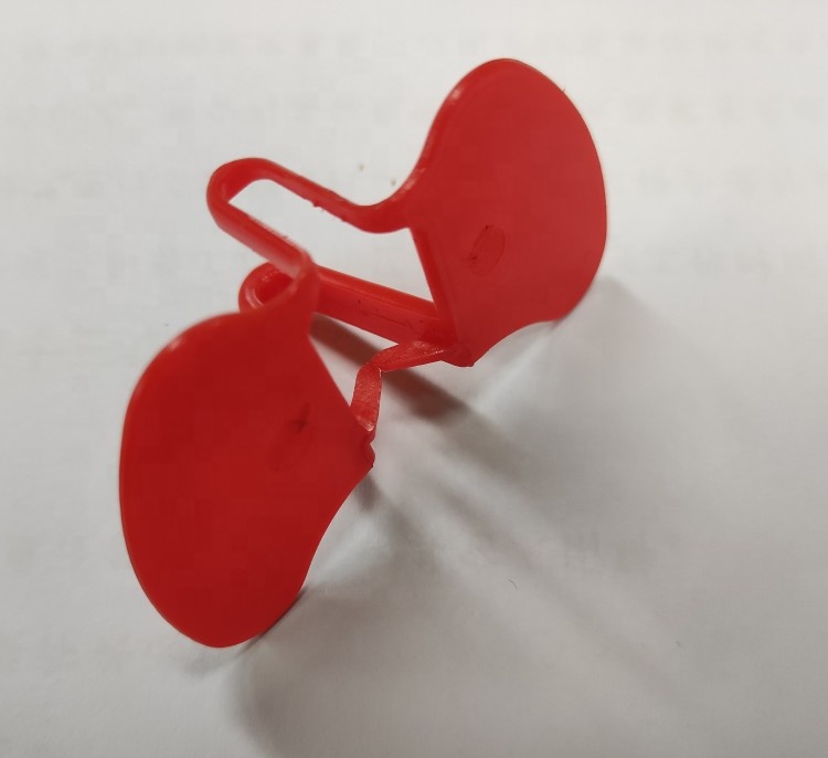 Factory price chicken glasses Frosted Glass poultry Eye Glasses Chicken Shaped Glass eye shield for Chicken