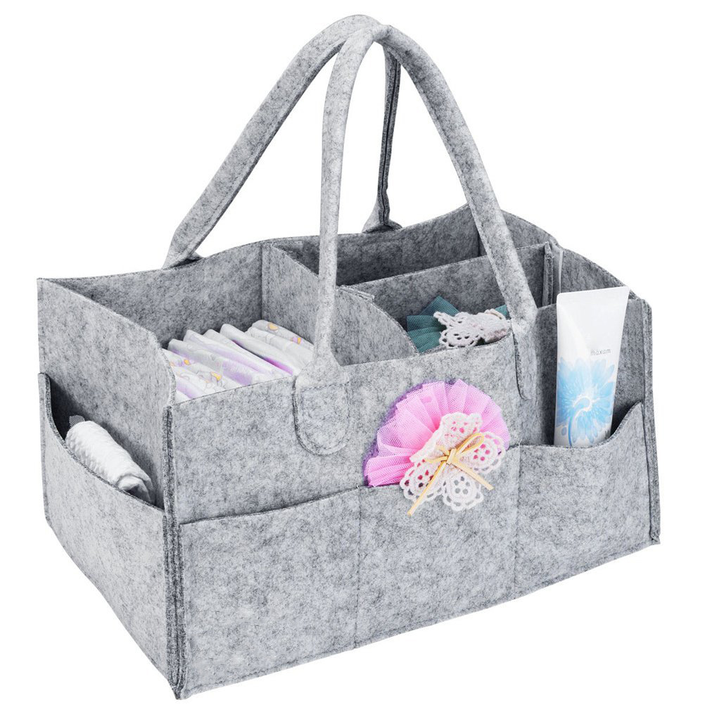 Diapers Caddy Bag Keyuan Wholesale Felt Baby Diaper Caddy Mommy Bag Nursery Organizer Must Have For Newborns