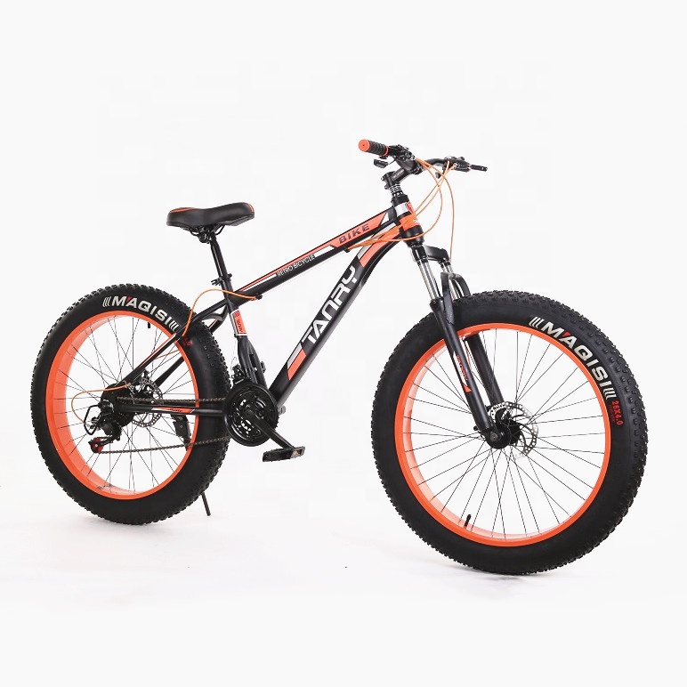 2021 Popular Aluminum Fat Bike Beach bike 26 inch mountain bicycle
