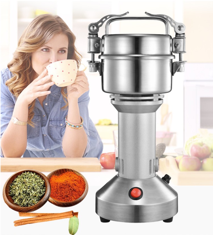 Бытовая электрическая Коммерческая Машина для зерна, травы, кофе, 150 г