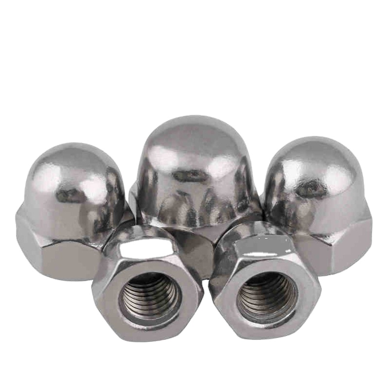 Taily Wholesale 304 Stainless Steel M6 M8 M10 M12 DIN1587 Hexagon Dome Cap Nut Acorn Nuts Domed Nuts