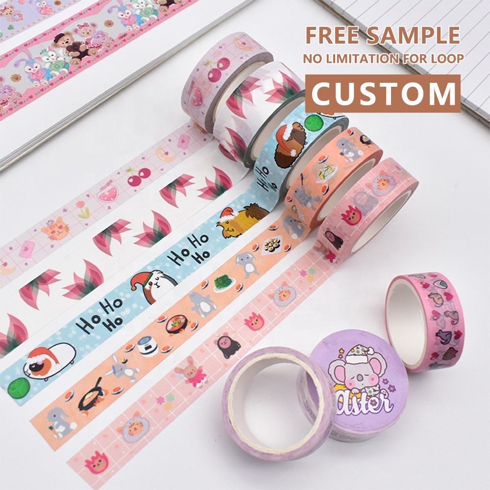 custom cute tape for diy adhesive tape