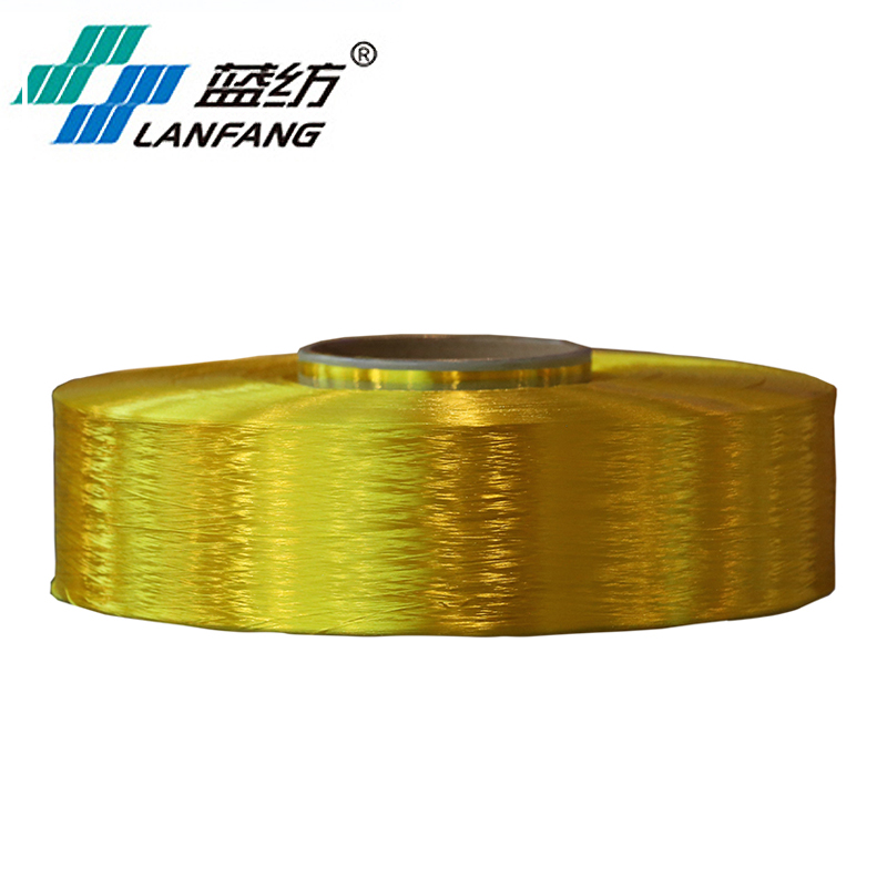Polyester Dope Dyed Textured yarn POY Polyester filament yarn POY