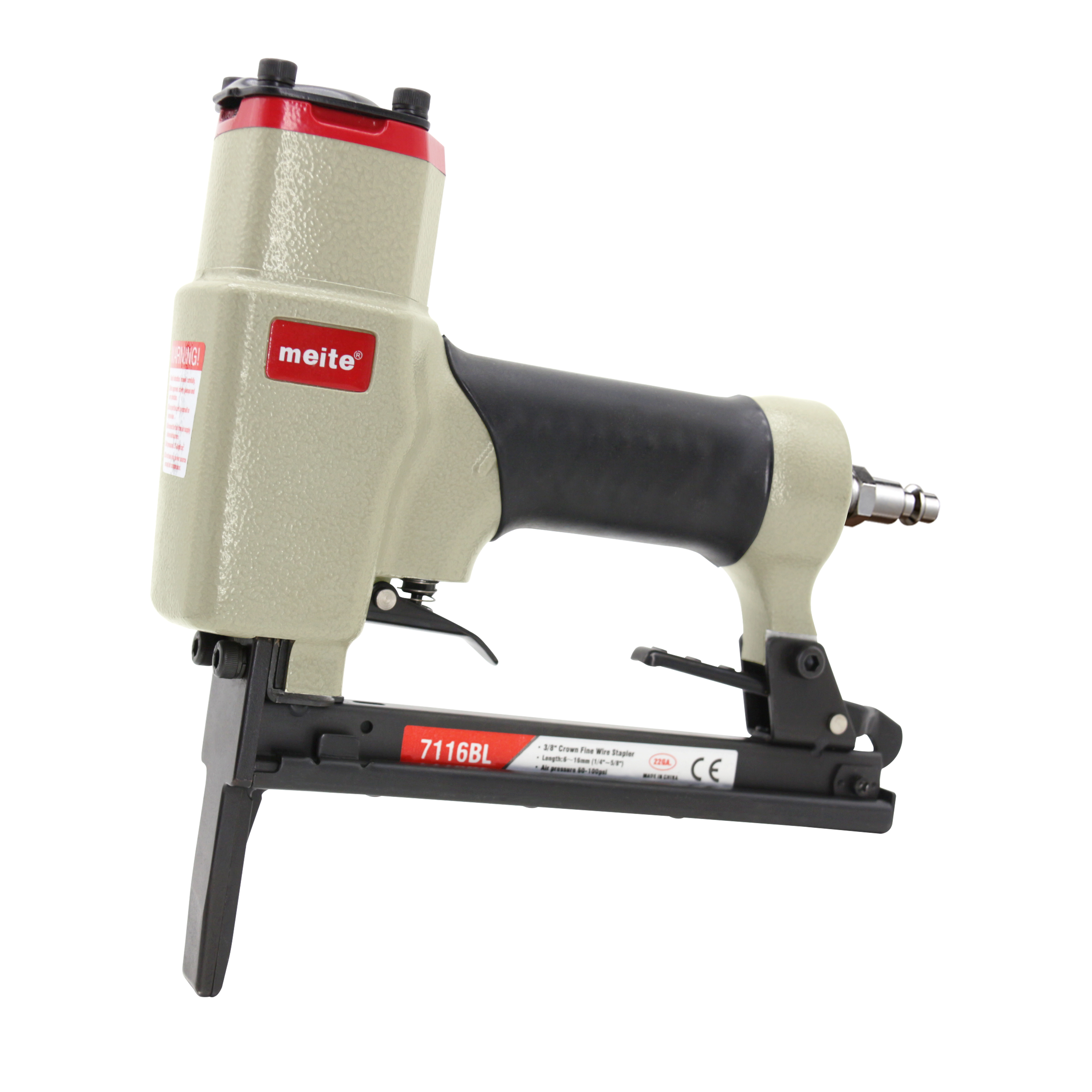 meite 22GA 7116BL pneumatic fine wire stapler for upholstering