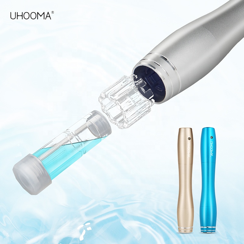 Новое поступление 2021, автоматическая беспроводная микроигла UHOOMA hydra M1 derma pen с магнитной зарядкой