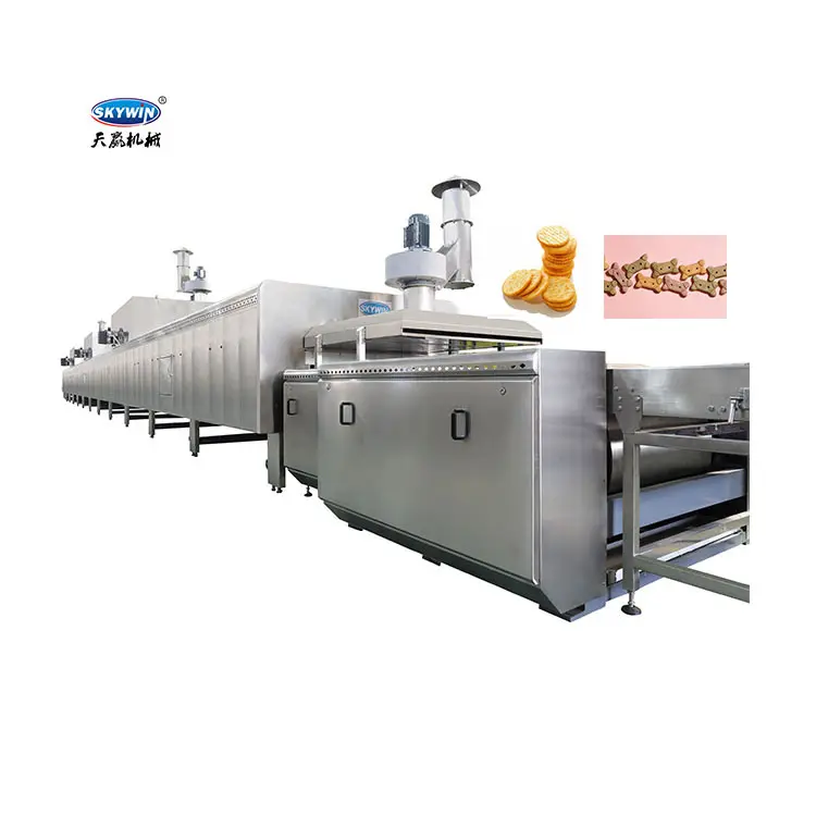Commercial Cookie Oven Small Biscuit Tunnel Oven Biscuit Making Machine