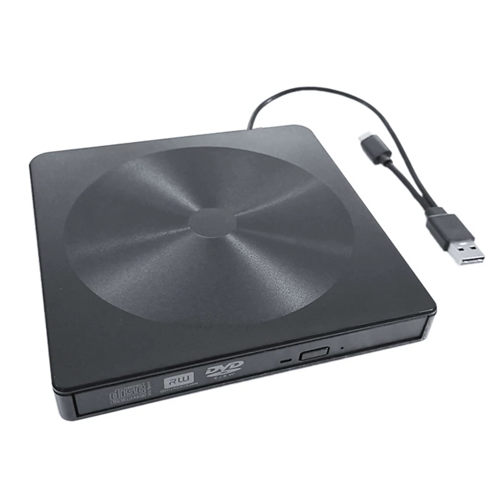 Внешний CD-привод ul-tra Slim USB 3,0, оптический привод USB Type C, CD, DVD, ROM, горелка, DVD ROM, портативный, Lector-