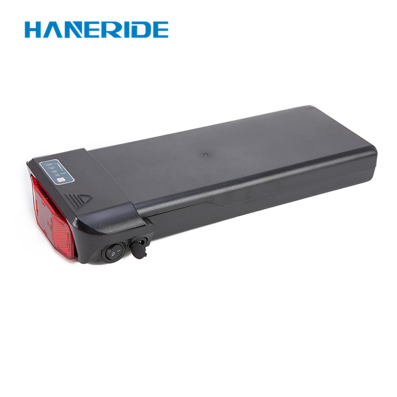 Запасная батарея для заднего стойки HANERIDE Samsung battery36V 11.6AH для черного электровелосипеда