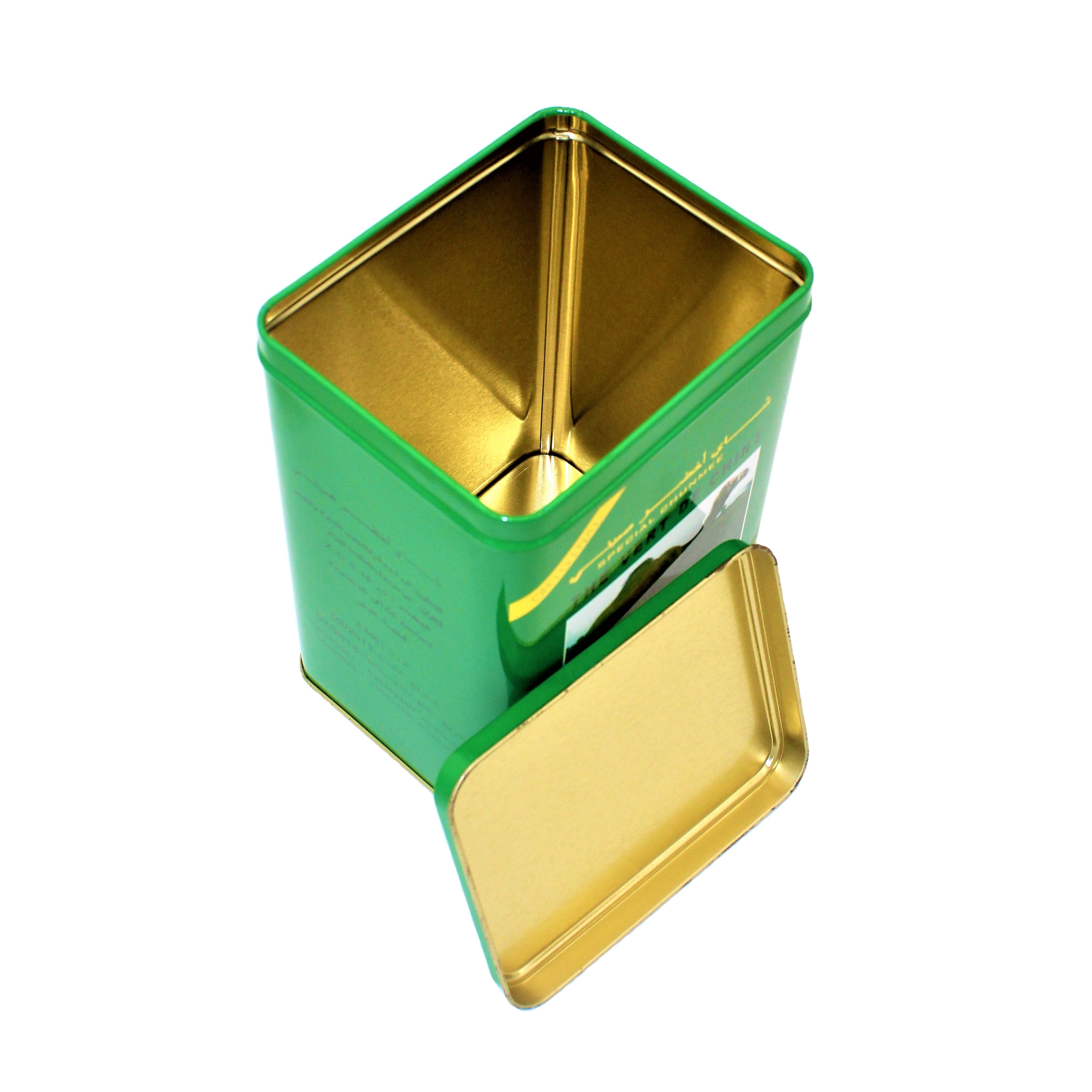 Good Sealing Tin Cans Food Grade Paint Container Tea Containers For Chocolate