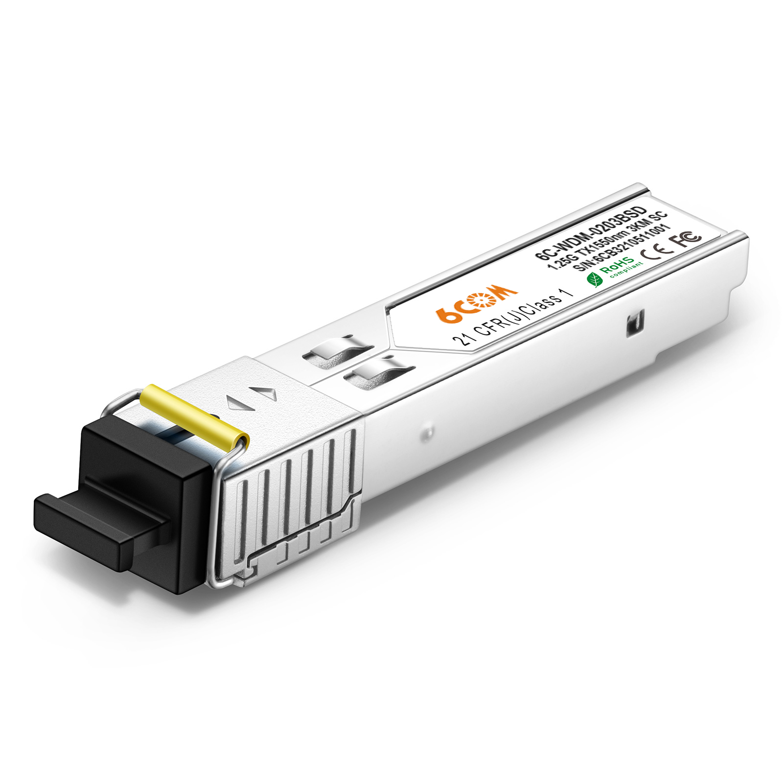 SC Одномодовый оптический трансивер 1,25 нм/нм 3 км G Bidi Sfp