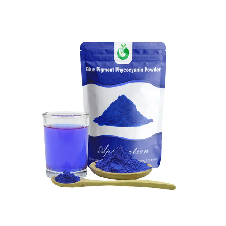 OEM Private Customer Label 100% Pure Spirulina Blue Spirulina Phycocyanin Powder