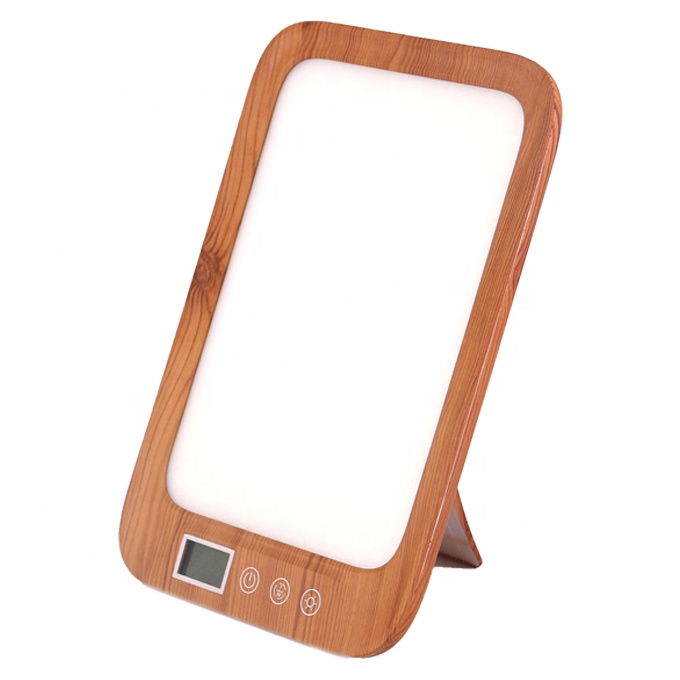 Beautiful elegant full Spectrum SAD lamp day light adjustable brightness led therapy light