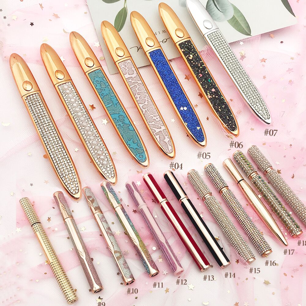 OEM/ODM Quenlash magic eyeliner glue pen self adhesive eyeliner pencil for mink eyelashes private label mink lashes