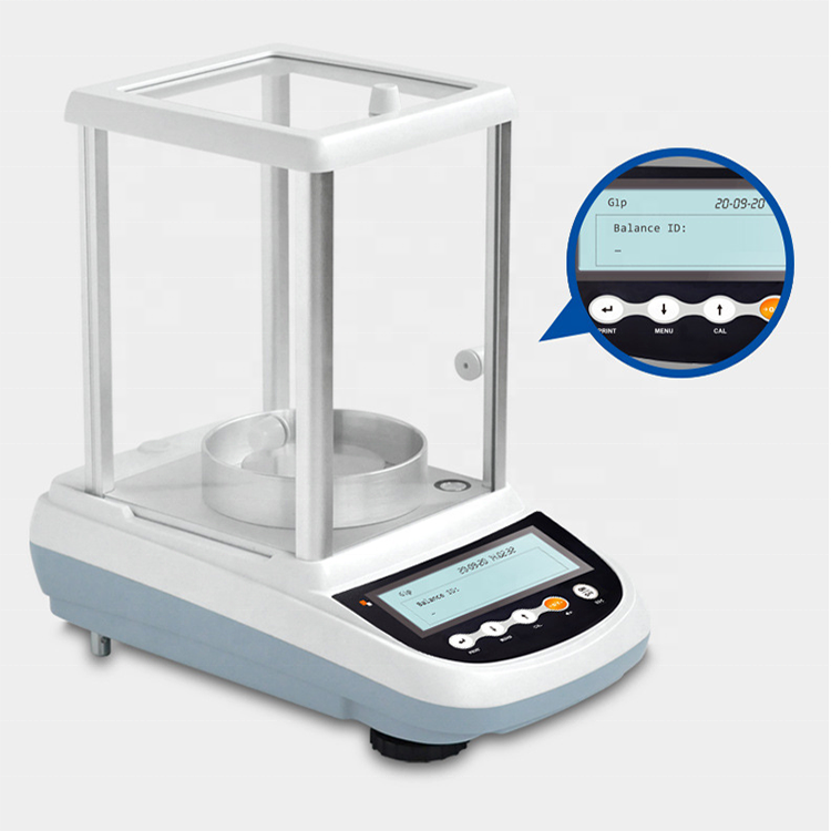 Lab Semi Micro Digital Electronic Analytical Balance 220g 0.01mg
