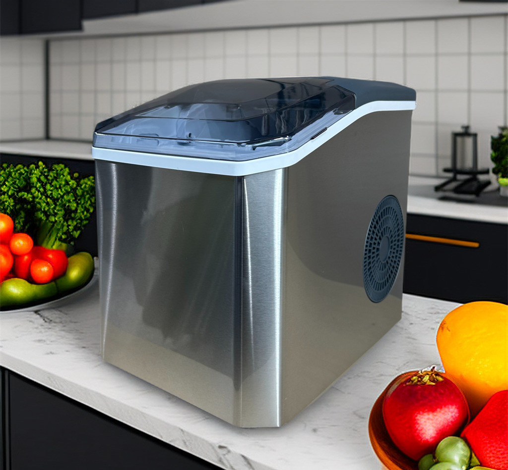 Automatic Household Mini Portable Ice Maker Machine Freestanding Automatic Liquid Freezer Ice Generator