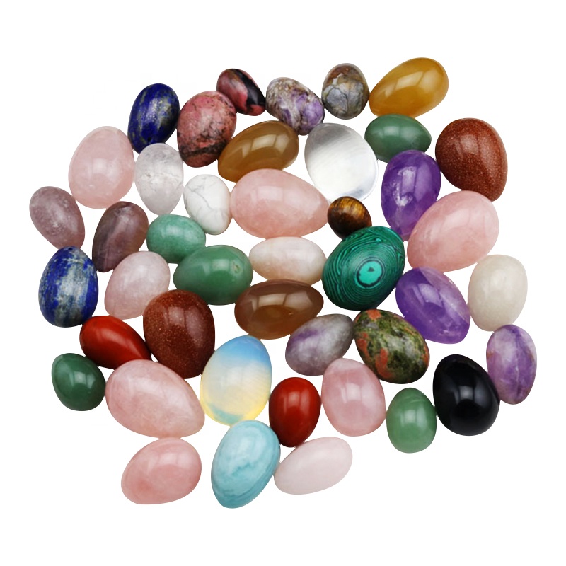Best sale 100% natural real gemstone Green nephrite jade quartz jade yoni egg set for women