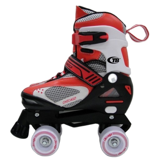Adjustable soft boot Quad Roller Skates For Kids