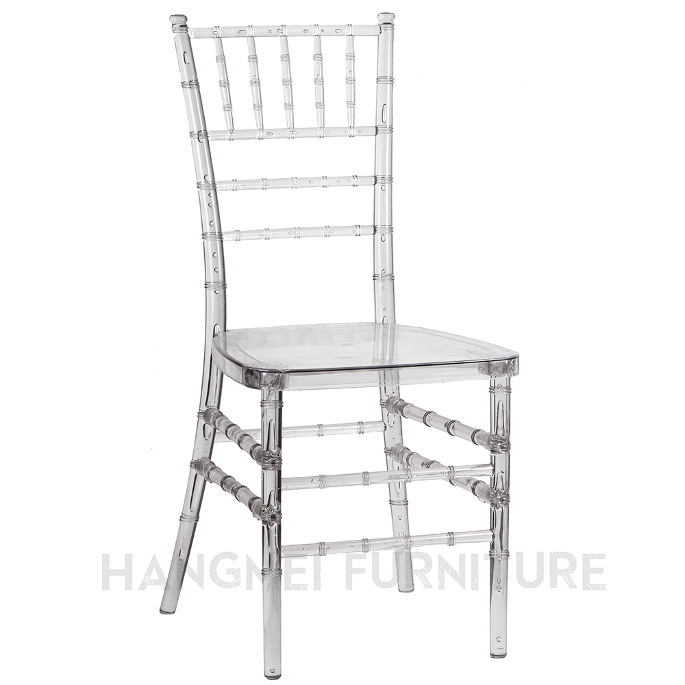 Wholesale Nice Knock Down Acrylic Clear Chairs With Cushion For Outdoor Event