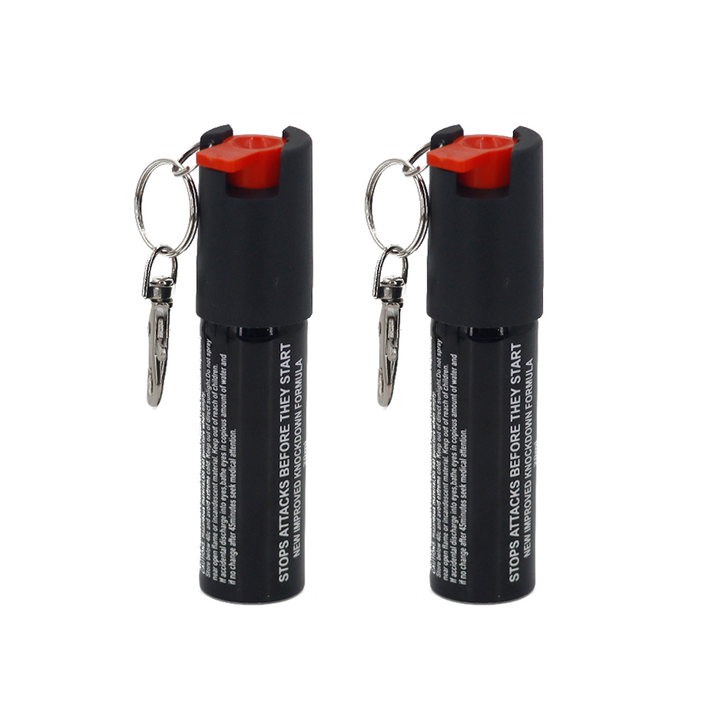 2021 Hot Selling 25ml Pepper Spray Keychain Personal Security Pepper Spray Defense