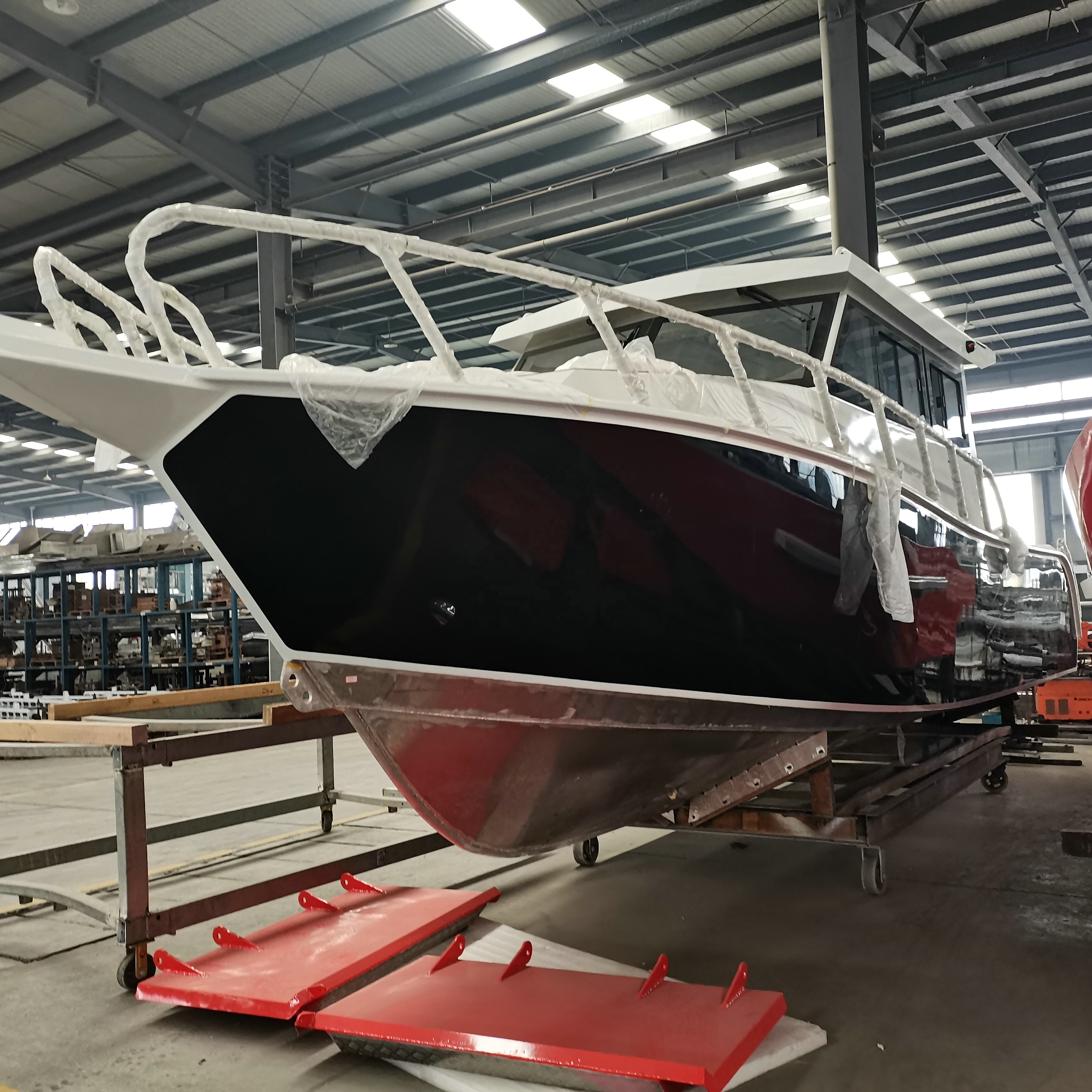 Весельная лодка 9 м/30ft алюминиевый парусная лодка для рыболовного судна для продажи