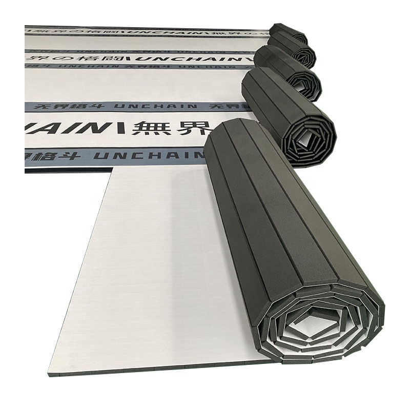 PVC roll mats jiujitsu wrestling tatami mat judo mat roll for MMA bjj