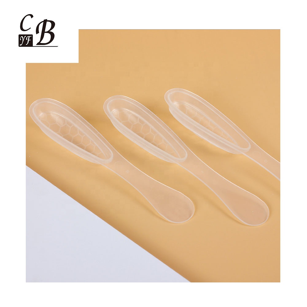 Hot selling 12g disposable foil seal plastic cup honey spoon wholesale