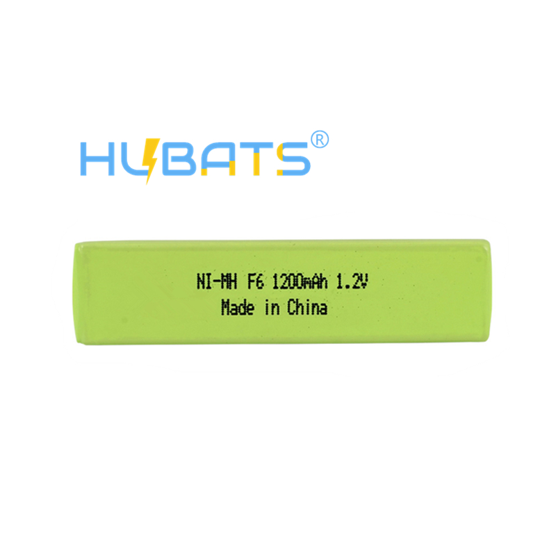 F6 1.2V rechargeable ni-mh battery 7/5F6 1200mAh Chewing Gum 67f6 cell for MD CD cassette player