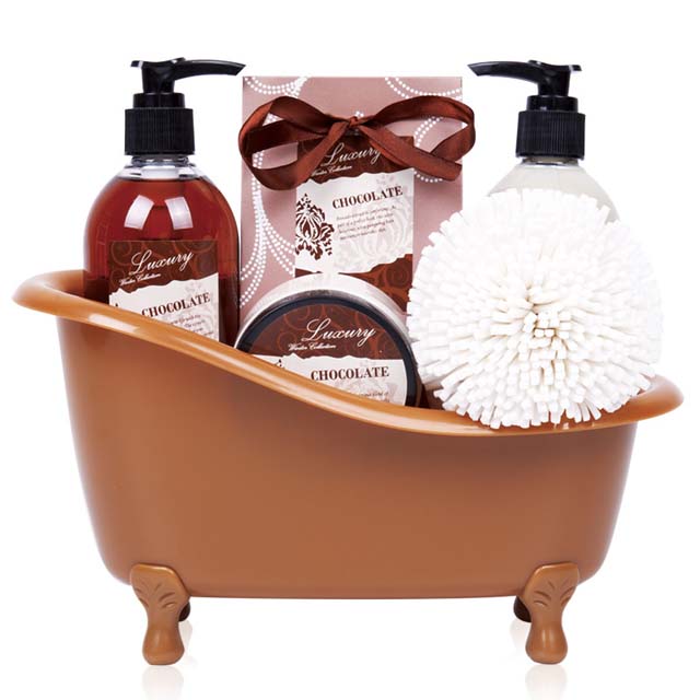 Best Home Spa роскошный 6 шт. шоколад аромат тела и земли для ванной подарочный набор