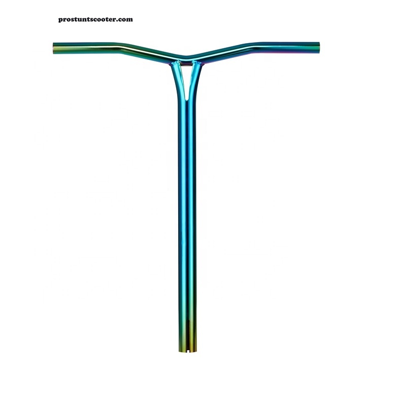 Huoli Gr9 Titanium Stunt Scooter Bar Professional Extreme Free Style T Y Shaped Handlebar for HIC IHC Compression