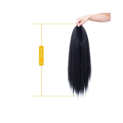 factory price 1B color 120 g Drawstring elastic net synthetic hair extension